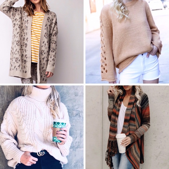 Long Cardigan Sweater (Vanilla) - Picture 5 of 6